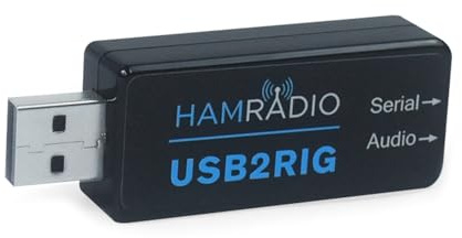 Avejjbaey DIGI2RIG USB-ljudkort för amatörradio ljudkort klart hörselljud på PC och bärbara datorer