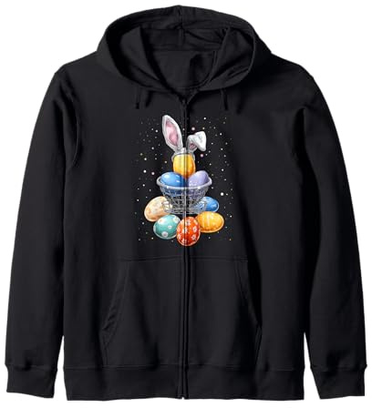 Discgolf Disque de Golf Golfeur Pâques Lapin Oreilles de Lapin Sweat à Capuche
