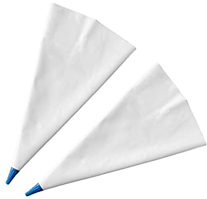 Tile Grout Masonry Mortar Bag Heavy Duty Piping Bags,Grout Bag Cement,Grout Sealer Bag-13 by 25,2 Pack (Blue)