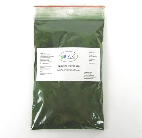 Sala Spirulina Platensis Pulver rückstandskontrolliert konv. 50 g Beutel