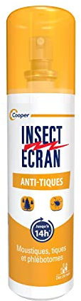 INSECT ECRAN - Anti-tiques - Spray répulsif peau - Protection contre les morsures de tiques – Made in France - 100 ml