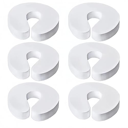 WUDQIJI Klemmschutz für Türen 6 Stück Dicken 2.2cm Türstopper für Kinder Klemmschutz Baby Schaumstoff Türstopper Tür Klemmschutz Türstopper Schaumstoff Türstopper Baby für Türdicken von 3-5 cm