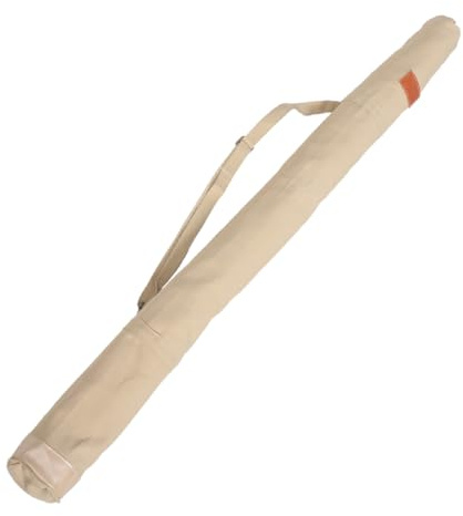 Toddmomy Fishing Rod Protector Tube Pole Bag Case Holder Tool Supply Set Canvas Multifunction