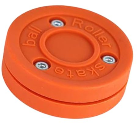 Aymzbd Pelota de Hockey sobre La Calle Puck para Actividades Deportivas, Naranja