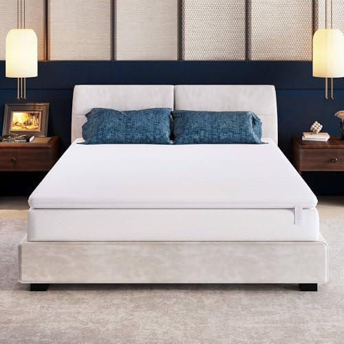 EGO Home bäddmadrass 90 x 190 cm minnesskum madrassöverdrag 8 cm höjd, H2 Oeko-TEX certifierat högkvalitativt madrassdyna, ventilerande 3D-nätöverdrag, madrassöverdrag 90 x 190 för resårsäng