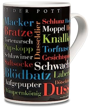 Kaffeebecher Ruhrpott Schimpfwörter
