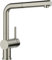 BLANCO LINUS-S | Küchenarmatur in satin platinum | Hochdruck | Mit herausziehbarem Schlauch | Rückflussverhinderer | Keramik Kartusche | Gesicherte Wasserqualität & wassersparend