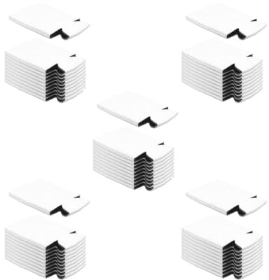 Juego de 5 fundas delgadas para enfriar latas de cerveza con aislamiento térmico para latas de refresco, color blanco