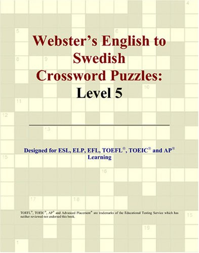 Webster's English to Swedish Crossword Puzzles: Level 5