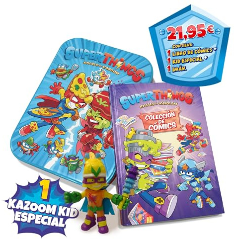Libro Coleccionista Cómics Superthings - KK y GK Series Versión LATA, versión en español