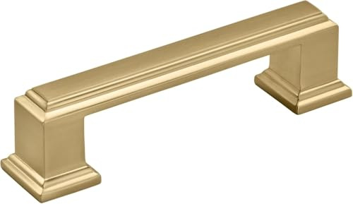 Amerock | Cabinet Pull | Champagne Bronze | 3 inch (76 mm) Center to Center | Appoint | 1 Pack | Drawer Pull | Drawer Handle | Cabinet Hardware