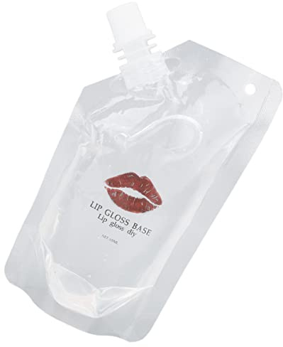Lip Gloss Base Gel, fuktgivande läppglansbas med tjock struktur 100 ml för tillverkning av kosmetika