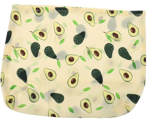 COLLBATH Sachet Alimentaire Réutilisable en Coton et Cire D’Abeille, Beige