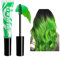 Green Hair Dye Temporary Hair Dye Wax Washable Temporary Hair Colour Semi Permanent Hair Colour Natural Matte Green Hair Spray Temporary for party, Cosplay, Masquerade, Nightclub, Halloween