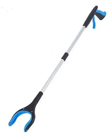 Pinza Prensile 2 pezzi pieghevole strumento manuale raccoglitore di rifiuti raccoglitore di rifiuti portatile con pinze antiscivolo strumento di raccolta clip di rifiuti raccoglitore di rifiuti pinze