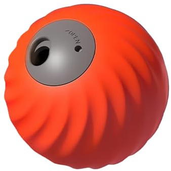 Generisch Balle de nourriture pour chien 2 en 1, jouet pour chien, avec fonction friandise, balle de nourriture pour l'activité mentale et une alimentation lente pour l'intérieur et l'extérieur