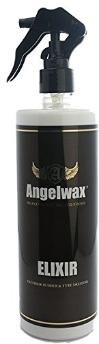 Angelwax Elixir 500 ml – yttre gummi, vinyl, plast och däckklädsel, vattenbaserad, skapar en vattentät barriär