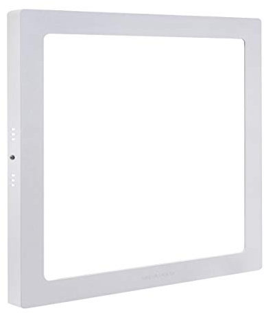 Long Life Lamp Company 24W LED Square Surface Mount Ceiling Panel Down Light Cool White 6500K