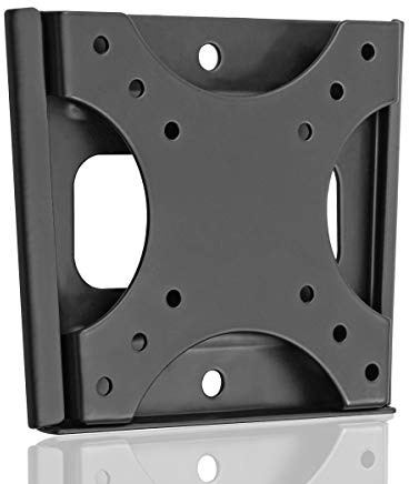 Suptek TV Halterung, Extremely Lightweight Fixed TV Wandhalterung für 17-27 Zoll Flach & Curved Fernseher oder Monitor bis zu 15KG Max.VESA 100x100mm Fernsehhalterung Wandhalterung Fernseher MF2720