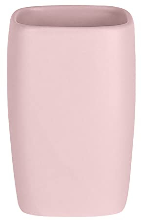 Spirella Gobelet Céramique Retro Rose Pastel