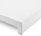 Seiletech.de FENSTERBANK PVC | 20 cm x 110 cm | Weiß | Fensterbrett | für den Innenbereich | Innenfensterbank | Innen | Meterware | Wohnzimmer | Deko | Kunststoff