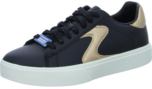 Skechers Women's Eden LX Beaming Glory Sneaker, Black, 5 UK