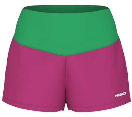 HEAD Damen Dynamic Women Tennis Shorts, Vivid Pink, L EU