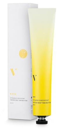 VENICEBODY Vitamin D Self Tan Body Butter – Selbstbräuner für den Körper, ohne streifen, leichte Textur