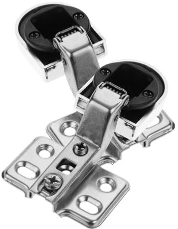 Angoily 2Pièces Charnières de Cabinet Verre Charnières Amortisseurs Silencieuses pour Portes de Placard Installation Facile pour Meubles et Fenêtres