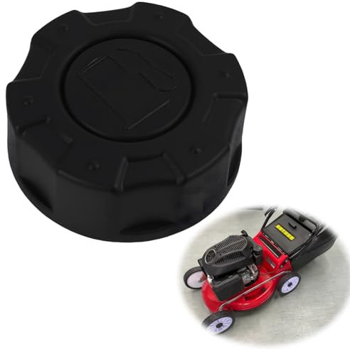 Bouchon de Réservoir Essence pour Tondeuses à Herbe, Diamètre 55 mm, Bouchon en Plastique Robuste pour Matériel de Jardin