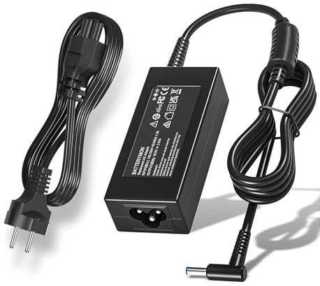 SCOVEE 45W Cargadores,45W Adaptadores Compatible HP Computadoras Portátiles,Para HP NoteBook13/14/15,ProBook 450/440/430,Stream11/13/14,Pavilion11/13,EliteBook 840/850,Pavilion X360 Serie(4.5mm x 3mm)