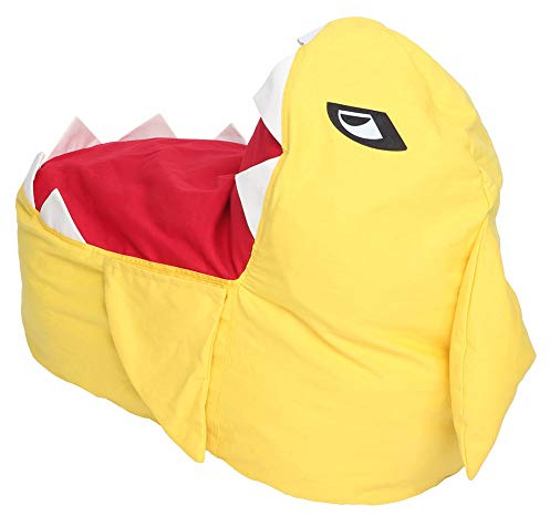 Akozon Sac de Rangement de Jouets en Peluche de Grande capacité Portable pour Les Enfants - Idéal pour Organiser des Jouets, des Fournitures pour bébé et Plus Encore (Yellow)