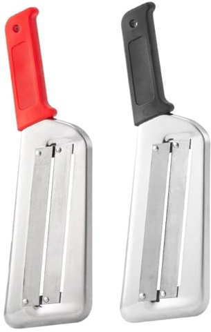 2PC Tritatutto per cavoli insalata cavolo | Affettatrice cavoli in acciaio inossidabile | Grattugie triturare cavolos e verdure | Tritatutto lattuga coltelli gadget cucina per insalata cavolo e crauti