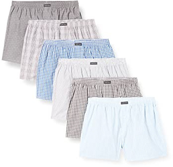 Lower East Le150, Boxer Americani Uomo, Mix Di Motivi, M