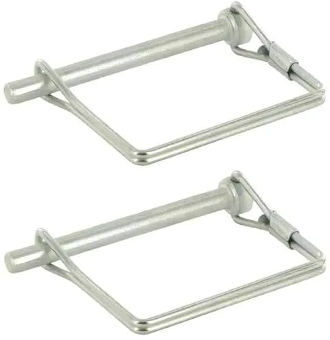 cyclingcolors 2x Klappsplinte Klappstecker Galvanisch Verzinkt Rasenmäher Traktor, 12mm x 75mm