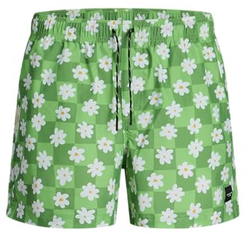 JACK & JONES Jpstmaui Jjswim Novelty AOP AKM Sn, Vert été, S