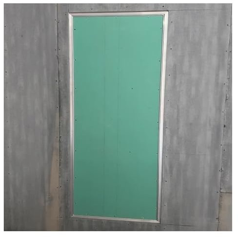 Zugangstür 16x16 24x24 IN Unsichtbare Zugangstür, Brandschutz-Zugangspaneel Mit Aluminiumlegierungsrahmen & Versiegelten Akustikstreifen, Große Trockenbau-Zugangspaneele Wasserdicht(24x79in(600x2000mm