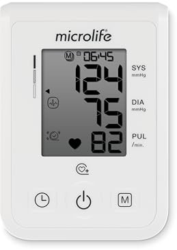 Microlife BP B1 Standard Upper Arm Blood Pressure Monitor | BIHS A/A Validated for Accuracy | Dual Power (USB-C & Battery) | Includes Universal M-L Cuff (22-42cm)