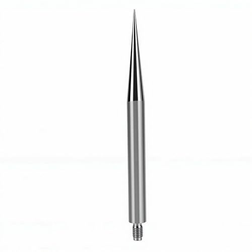 Garosa Kortvågsantenn Jordankare Jordstång GP Markstav 240 Mm Aluminiumlegering M10 Gänga 12 Mm Diameter för Vertikala Antenner
