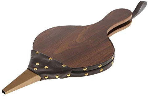 Tenlacum Kamin-Blasebalg aus Holz für Camping, Grill, Grill Large