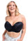 Curvy Kate Women's Smoothie Molded Bra, Black, 32FF UK