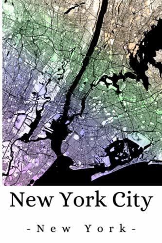 New York City New York: Your city, your region, your home! | Composition Notebook 6x9 plaid 120 pages