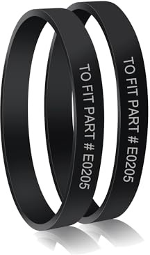 FNKTQL Vacuum Belt for Eureka PowerSpeed Lightweight Vacuum Cleaner, Replace Parts E0205, Replacement Belts for Eureka Model NEU180, NEU182A, NEU182, NEU182B, NEU186 (2 Pack)