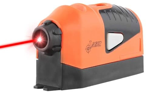 Niveau laser rouge auto-nivelant, outil de mesure vertical MASO, ligne droite, guide de niveau à bulle, niveleur laser infrarouge, marqueur de sol mural avec bulle de nivellement