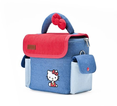 Kuitmor Kameratasche, DSLR/SLR/Mirrorless Crossbody Kameratasche, Kameratasche mit Fächern kompatibel mit Fujifilm/Canon/Sony für Fotografen - HLK