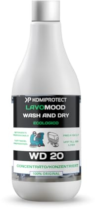 Komiprotect WD20 LAVOMOOD 1000 ml Detergente per macchine Lavapavimenti per qualsiasi superficie grazie al suo pH neutro
