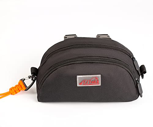 Y.J TAILS Pferdesatteltasche für Pferde, Pommel Paket für Western & Endurance Sattel, wasserdichter Sattelsack für Handyschlüssel, Pferdesatteltasche (schwarz)