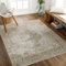 Livabliss Dukan Teppich Läufer waschbar in der Waschmaschine - Vintage Teppich waschbar für Wohnzimmer 80x220 cm, Schlafzimmer, Küche - Orientalischer Boho Teppiche, Teppich Groß in Beige, Elfenbein