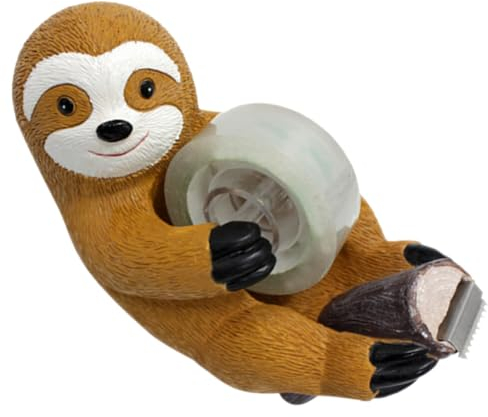 MAGICLULU Praktischer Klebebandspender Aus Harz Klebebandhalter Für Den Schreibtisch Mit Glatten Kanten Für Den Büro- Und Privatgebrauch