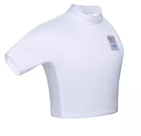KXJPIZIYB Chaleco de Esgrima, Chaleco de Lámina/Espada/Sable 450N, Equipo de Esgrima, Adecuado para Entrenamiento Diario y Competiciones(54#)